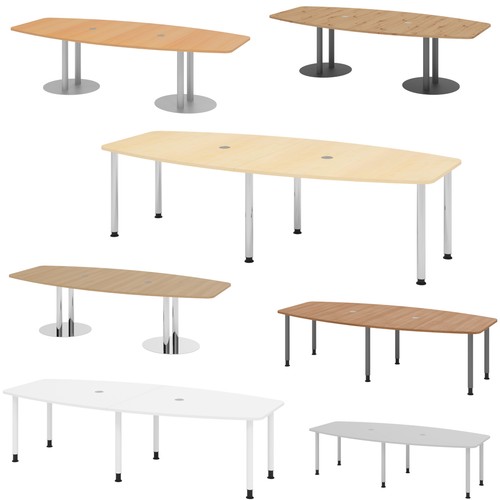 Bümö konferenztisch oval - konferenztisch,