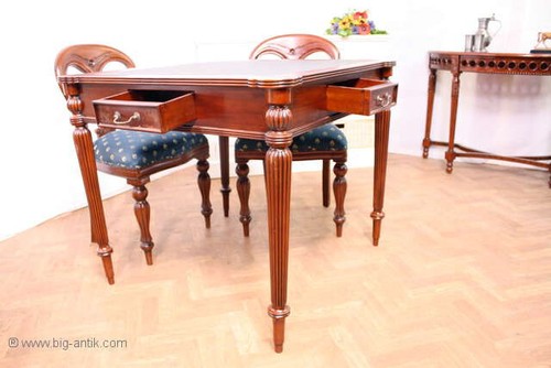 Eleganter mahagoni salontisch - eleganter,