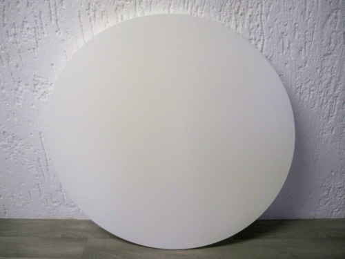Tischplatte rund weiss - tischplatte,